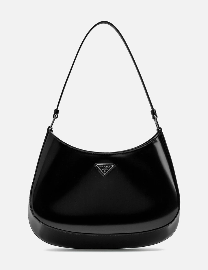 Prada Cleo Brushed Leather Shoulder Bag