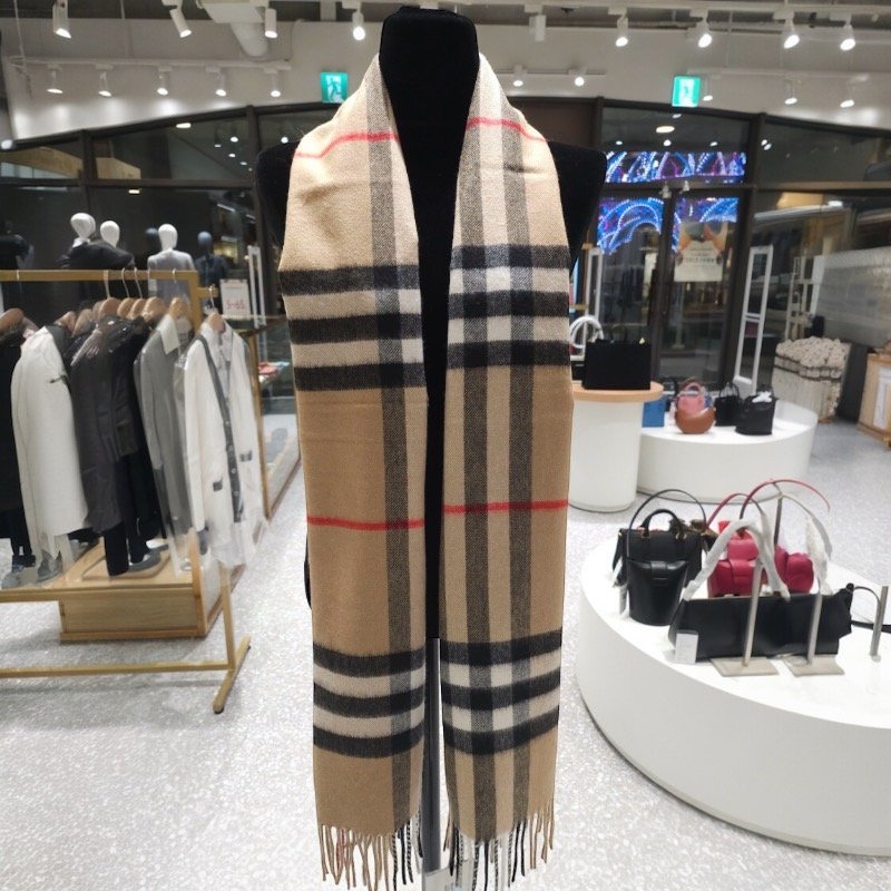 Burberry Classic Check Cashmere Scarf